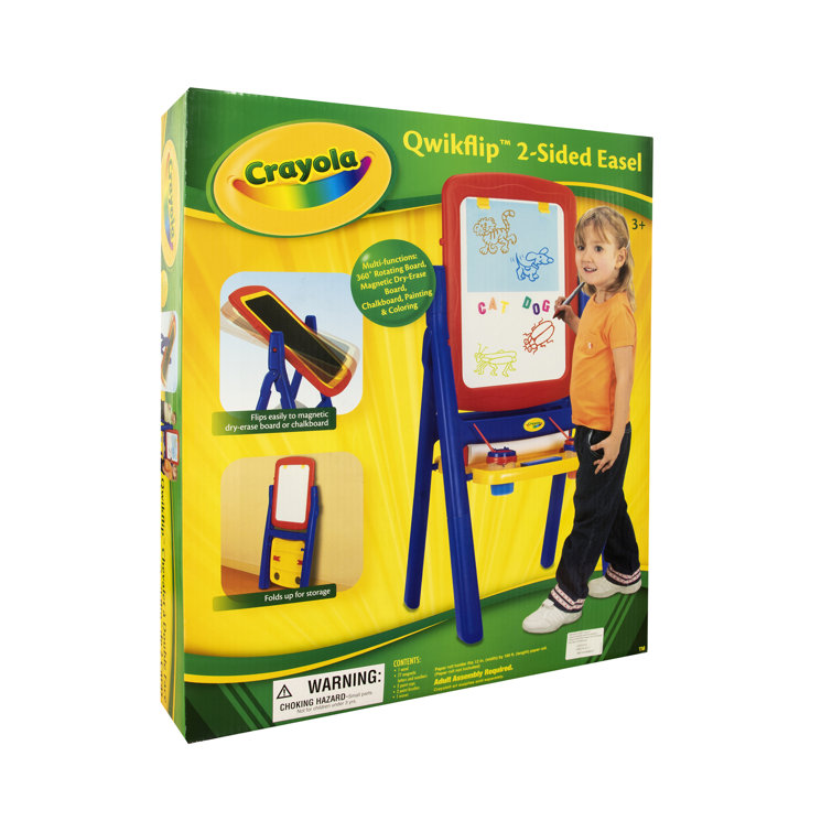 Grow 'n Up Crayola Folding Board Easel & Reviews Wayfair